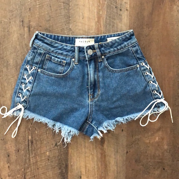 PacSun Pants - Super cute pacsun lace up shorts